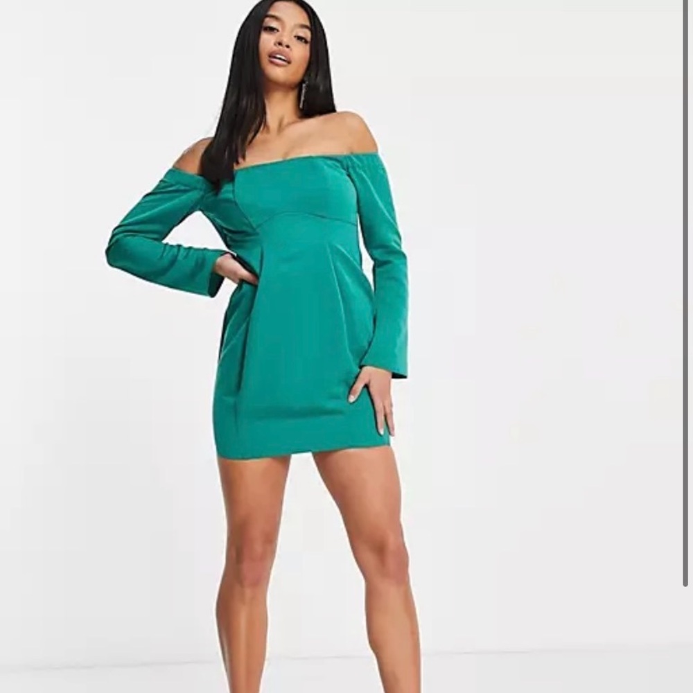 Stricter off the shoulder mini dress
